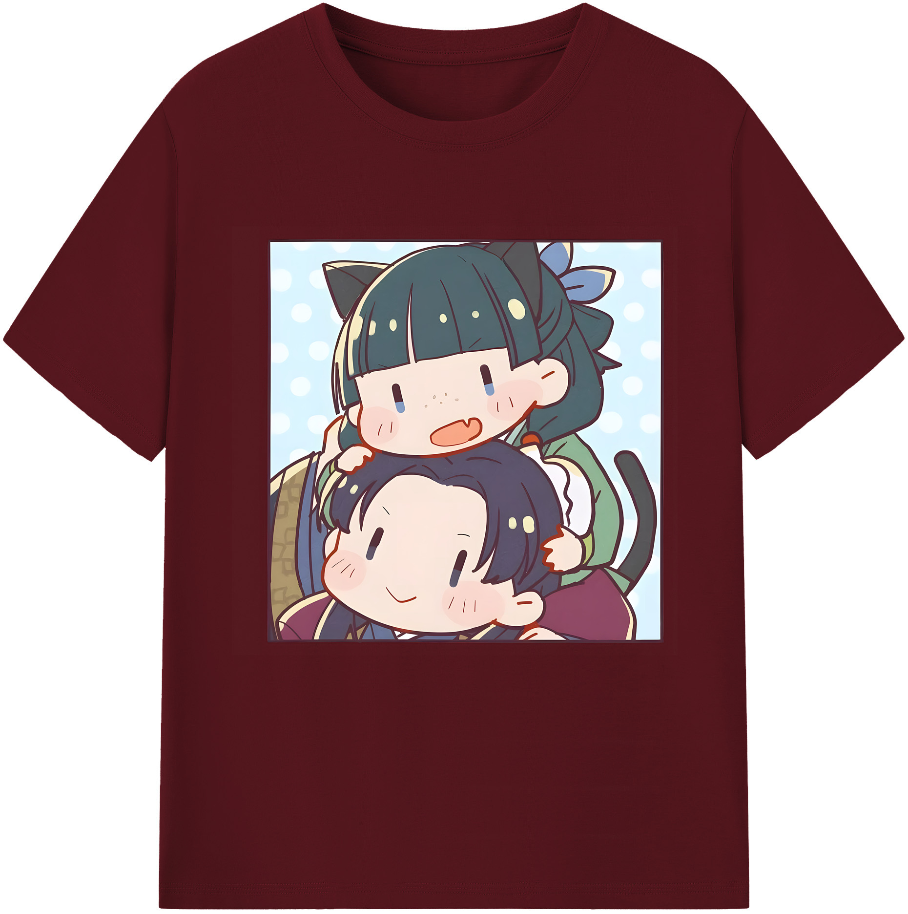（画像用） 薬屋のひとりごと The Apothecary Diaries 綿100％半袖Tシャツ（フロントプリント）